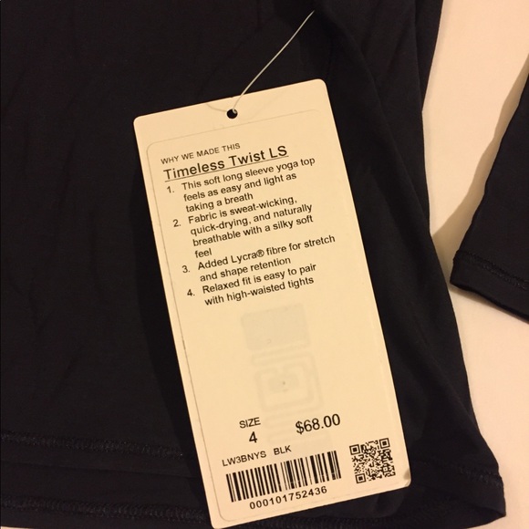 Lululemon Athletica Timeless Twist LS - Picture 4 of 8
